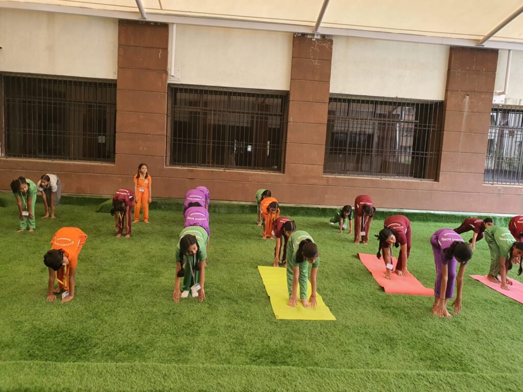 Yoga Day 2022 at K.P.C. Public School