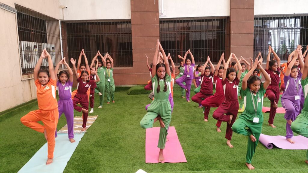 Yoga Day 2022 at K.P.C. Public School