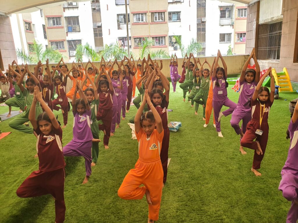 Yoga Day 2022 at K.P.C. Public School